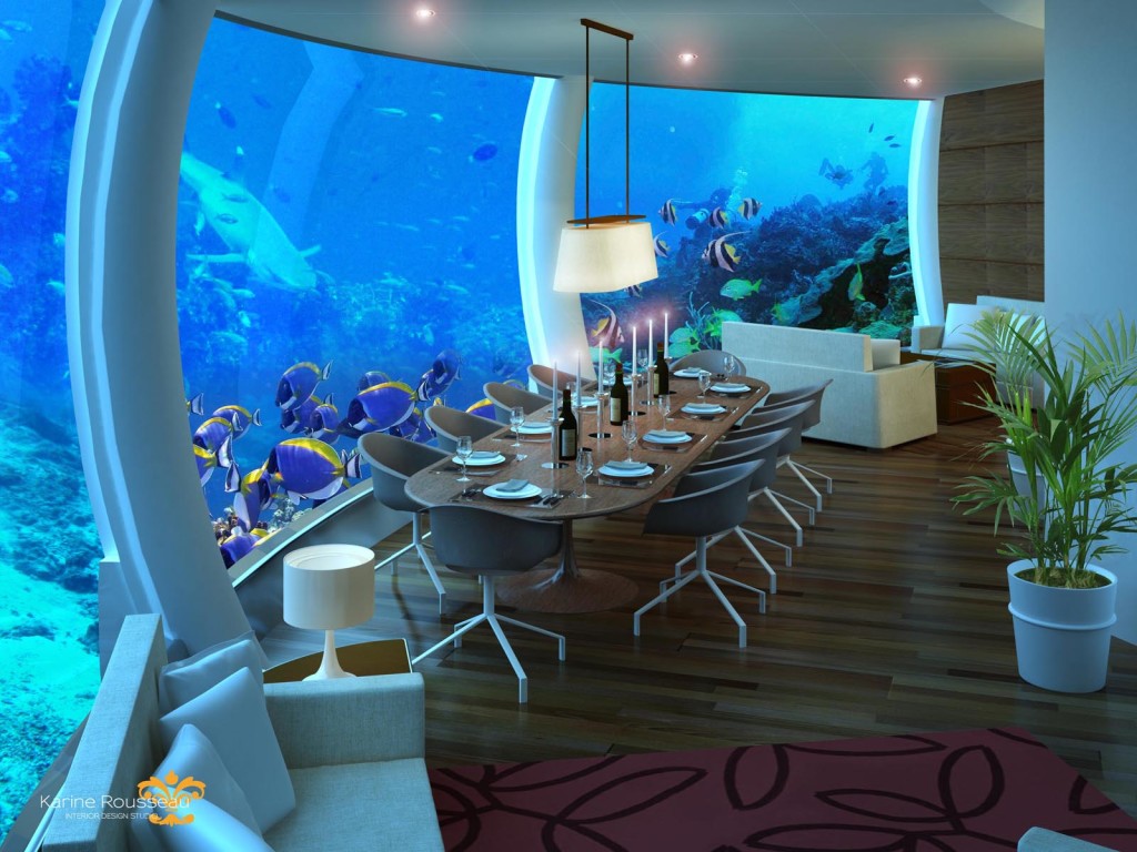 Poseidon - podmořská restaurace