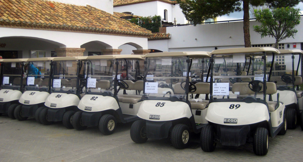 Golf-Andalusie-La-Cala-Golf-buggy