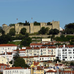 Lisabon - pohled na hrad Sv. Jiří