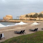 Omán - Muscat - hotel Shangri-La´s Al Bandar - pláž