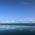 Omán - Muscat - hotel The Chedi Muscat - bazén