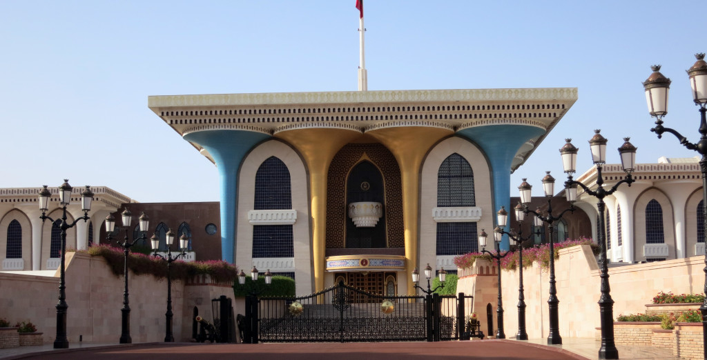 Omán - Muscat - palác sultána