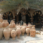 Omán - Nizwa - obchod s keramikou