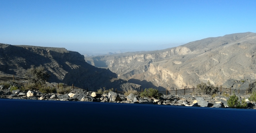 Omán - pohoří Al Hajar - hotel Alila Jabal Akhdar