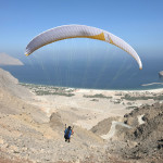 Omán - Six Senses Hideaway Zighy Bay - paragliding