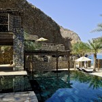 Omán - Six Senses Zighy Bay - soukromá vila s bazénem