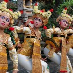 Bali - baliiští tanečníci