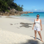 Seychelly - ostrov Praslin - hotel Constance Lemuria- pláž