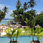 Seychelly - ostrov Mahé - hotel Kempinski - bazén