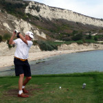 Golf-v-Bulharsku-Thracian-Cliffs-7.jamka - odpaliště