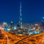 Emiráty-Dubaj-v-noci