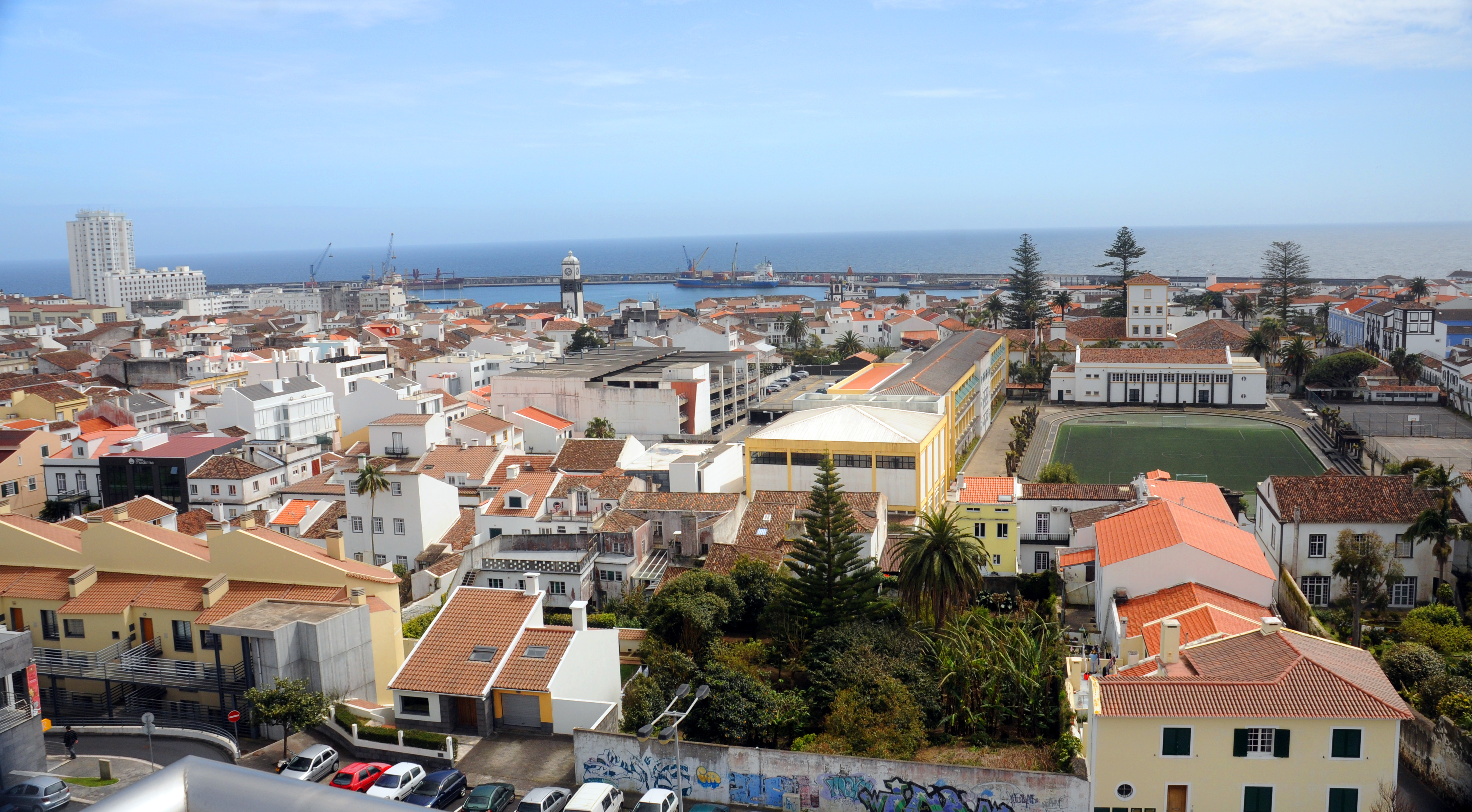 Azory-Sao-Miguel-výhled-na-město-Ponta Delgada