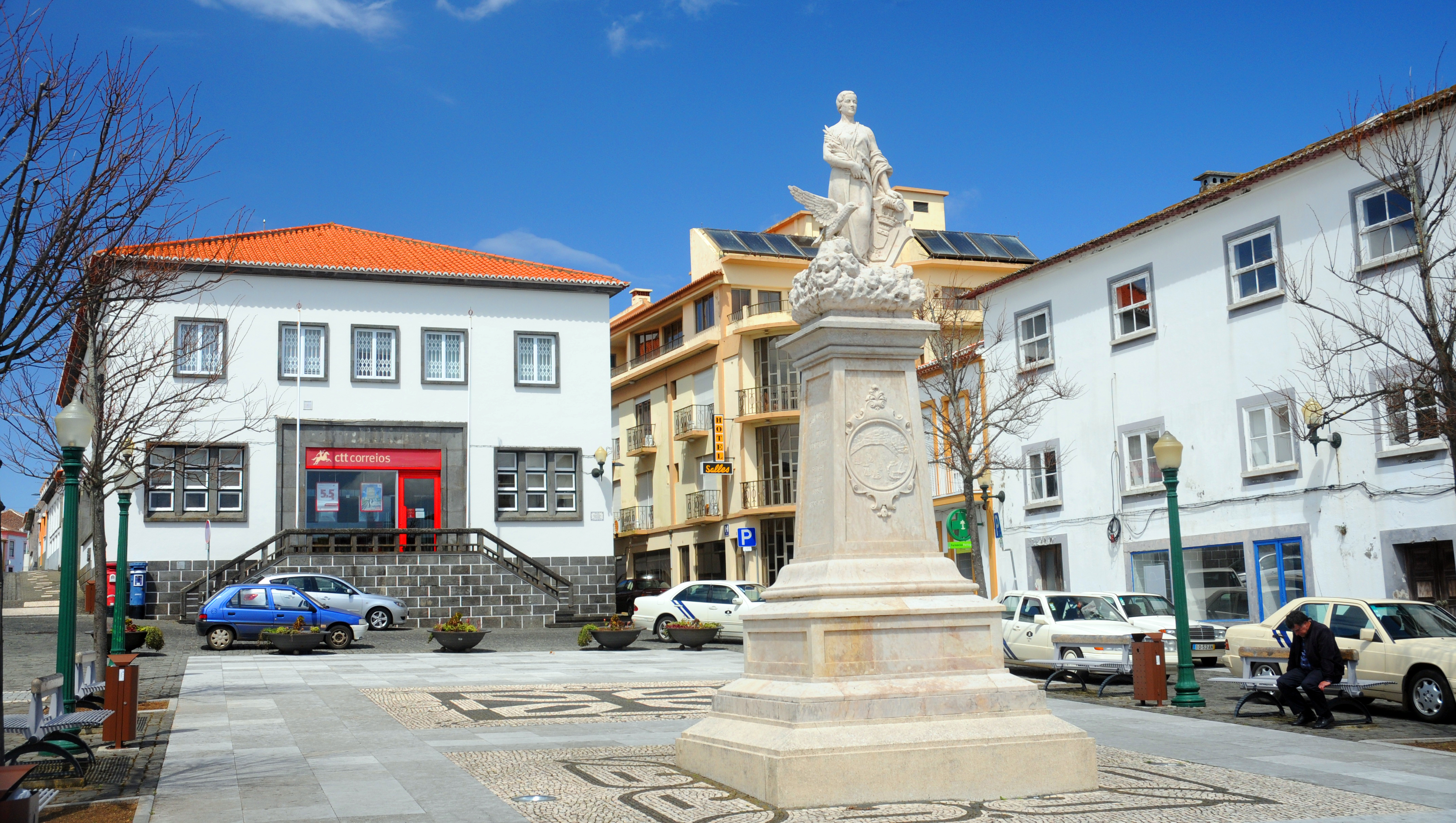 Azory-Terceira-Praia-da-Vitoria-náměstí