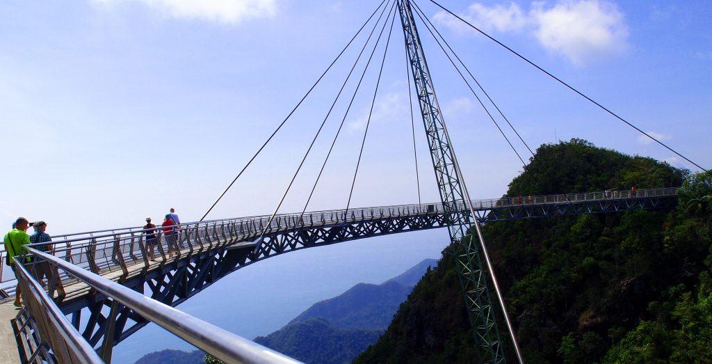 Malajsie-ostrov-Langkawi-most-Sky-Bridge